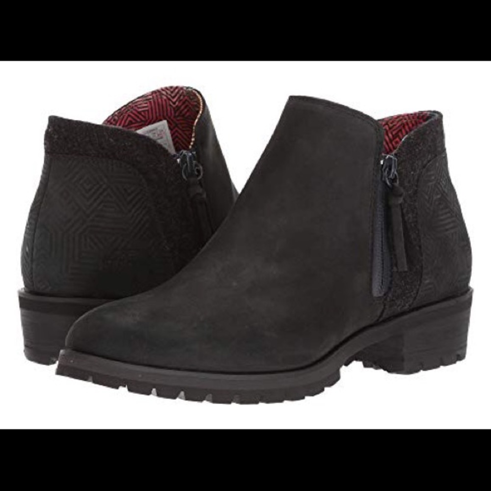 North Face Bridgeton Bootie Zip TNF Black Size 9.5